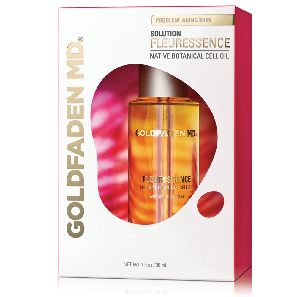 GOLDFADEN MD Fleuressence Native Botanical Cell Oil - 1 oz | Organic Facial Oil for Hydration & Anti-Aging | Perfect for Dry Skin & Nighttime Skincare Routine