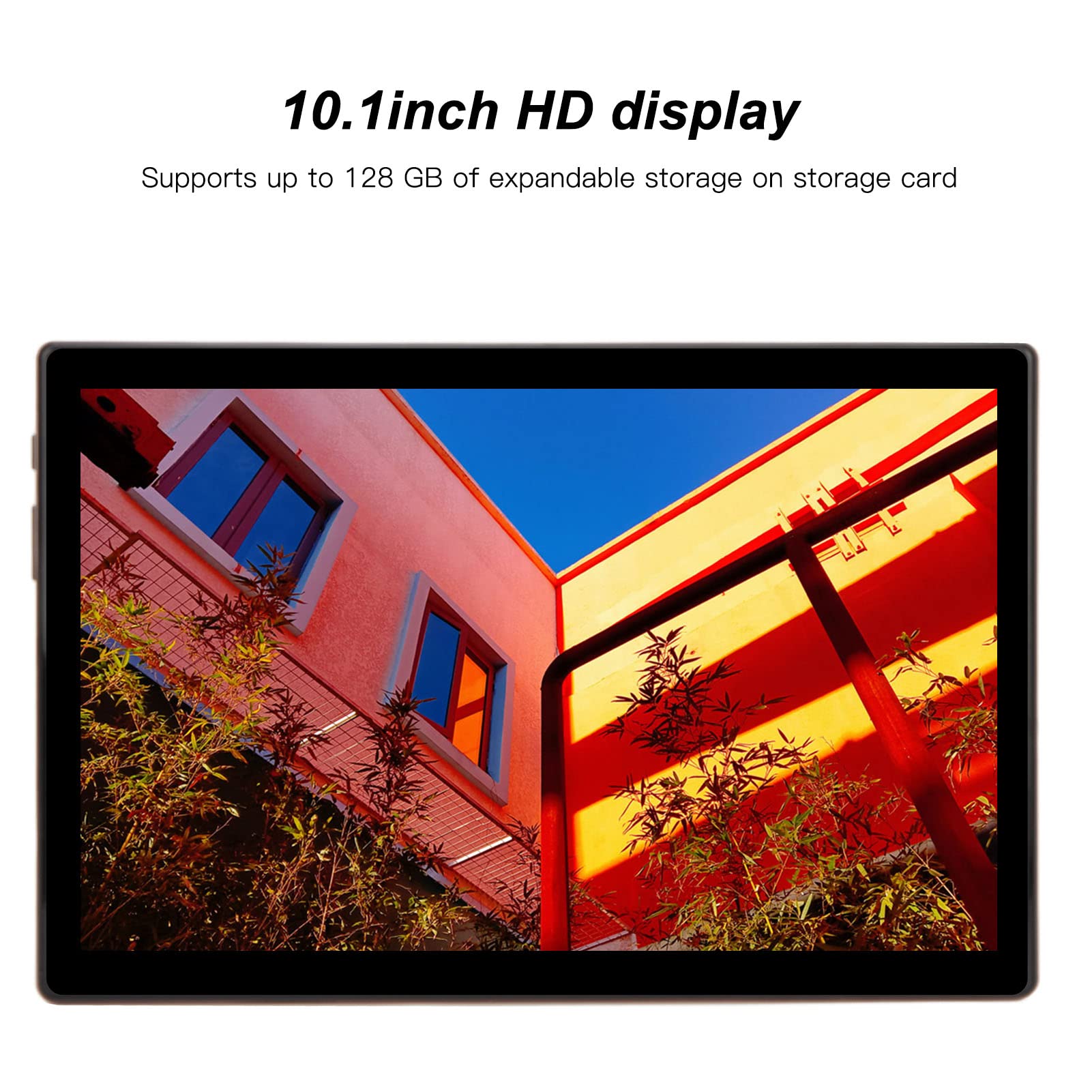 10.1 Inch Android Gaming Tablet - 256GB ROM, 10GB RAM, WiFi & 4G LTE Dual SIM - 3200x1440 HD Display - Gold Color for Mobile Gaming, Streaming & Business Use