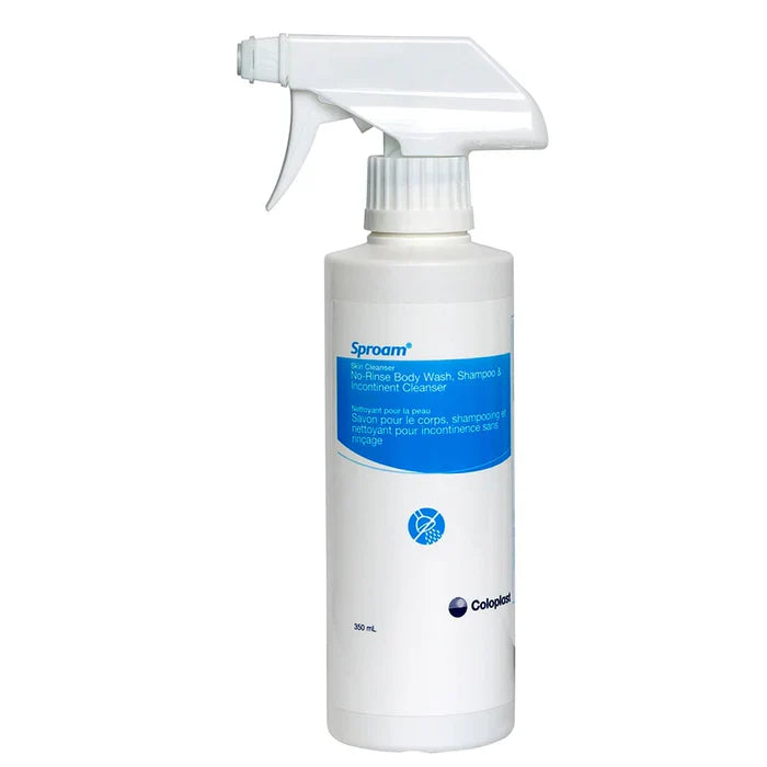 Coloplast Sproam Cleanser 175ml - Gentle Skin Cleanser for Ostomy Care | Ideal for Daily Hygiene & Sensitive Skin Care