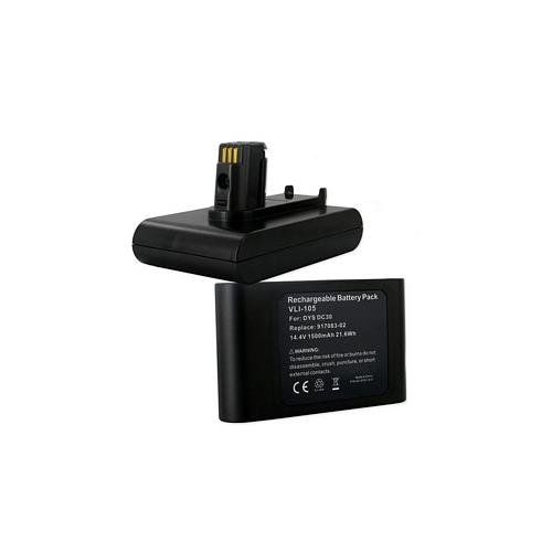 Synergy Digital Replacement Battery for Dyson DC30 Vacuum Cleaner - Ultra High Capacity 3000mAh Li-ion Battery Pack - Perfect for Home Cleaning, Pet Hair Removal & Car Detailing