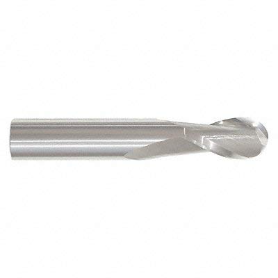 MONSTER 221-001520A Carbide Ball End Mill - 12.00mm Single End CNC Cutting Tool for Metal, Wood & Plastic - Perfect for Milling, Engraving & 3D Machining