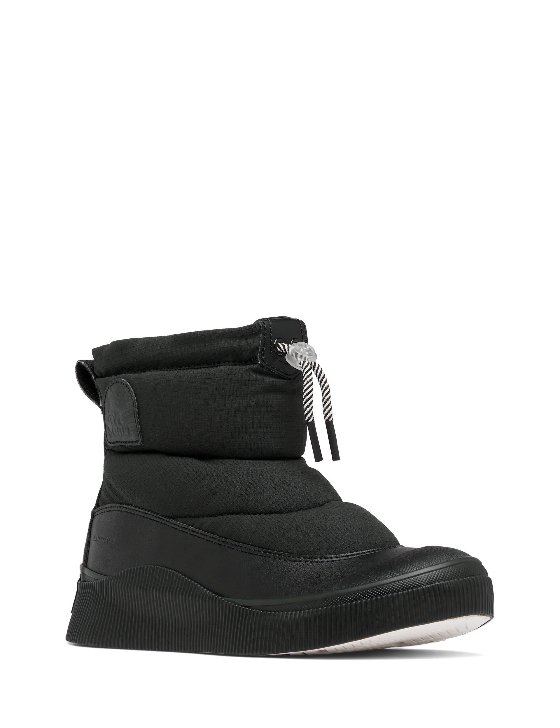 Out N About IV Puffy Insulated Waterproof Winter Boots for Women - Black/Chalk - Warm Snow Boots for Hiking, Walking & Outdoor Activities