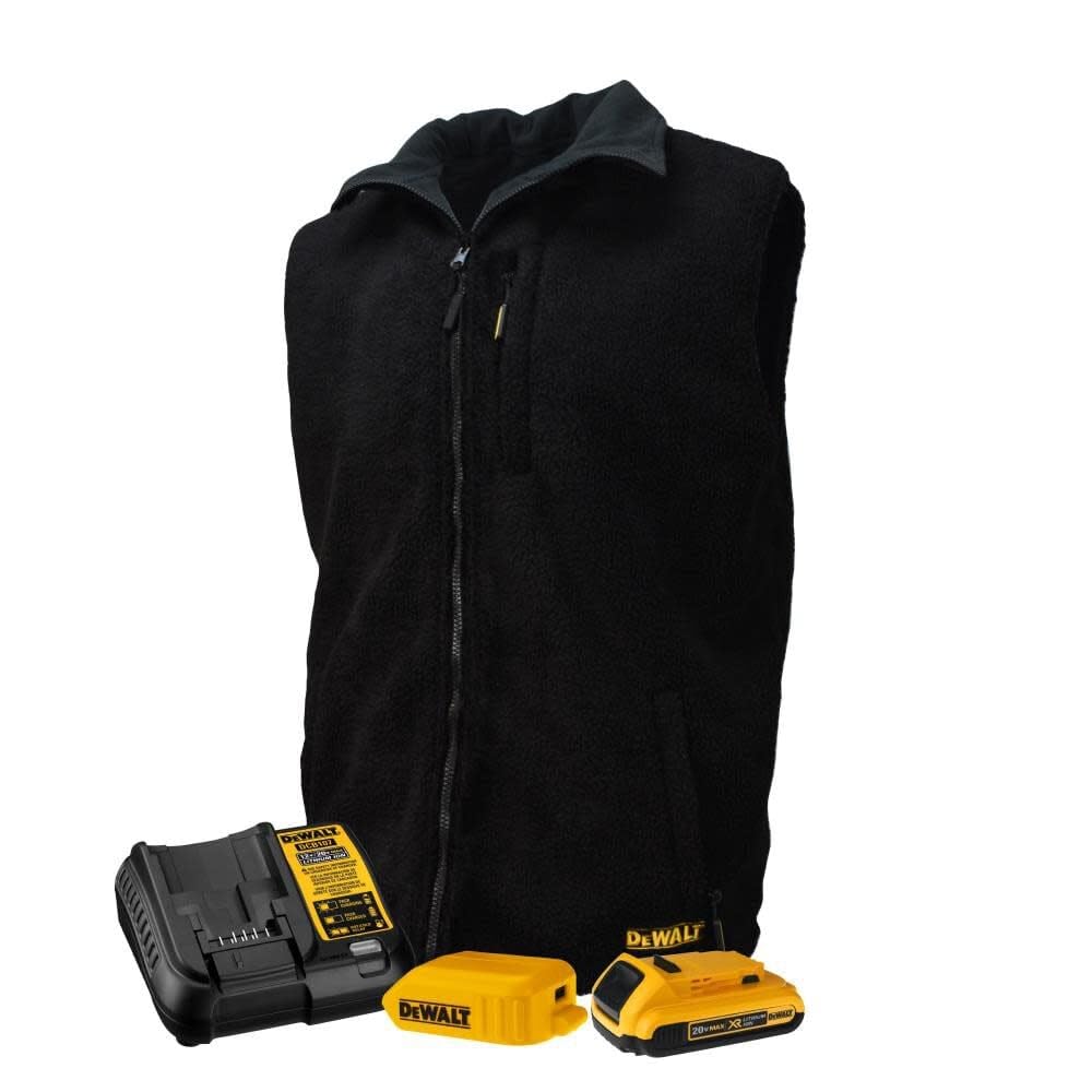 DEWALT 20V MAX Cordless Jacket Kit with 2.0Ah Battery & Charger - Perfect for Construction, DIY Projects & Cold Weather Work