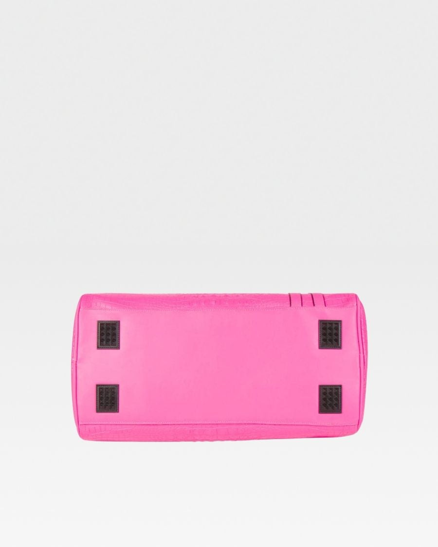 Apollo 2 Travel Set in Neon Pink - Compact Toiletry Bag & Cosmetic Organizer for Women | Perfect for Vacation, Gym, Business Trips & Weekend Getaways