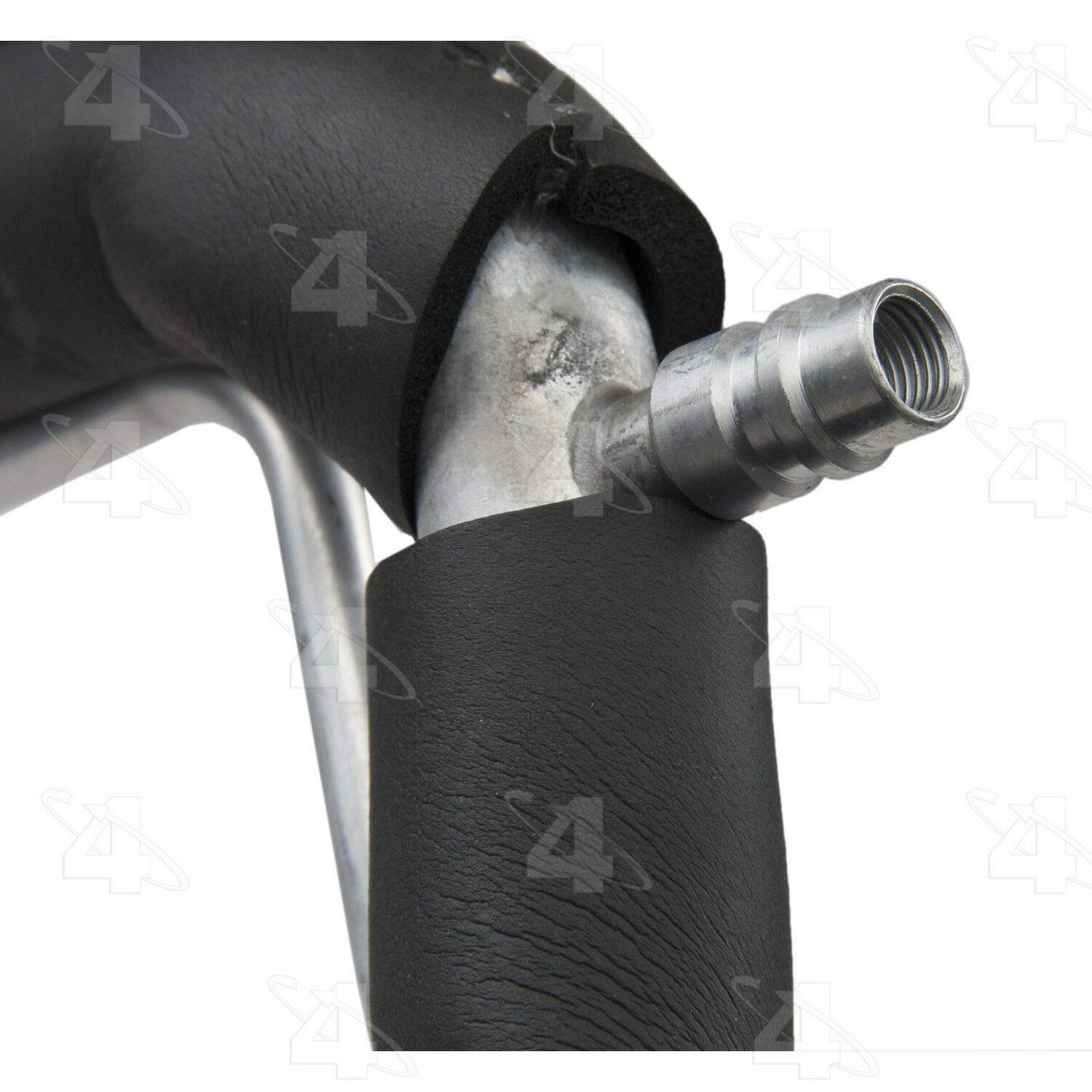 Four Seasons 56244 AC Suction & Liquid Line Hose Assembly Without Orifice Tube - Replacement for Car Air Conditioning System Repair