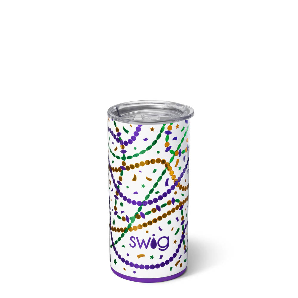 Hey Mister! 12oz Slim Insulated Tumbler with Lid & Straw - Perfect for Coffee, Tea & Cold Drinks at Home, Office or Travel