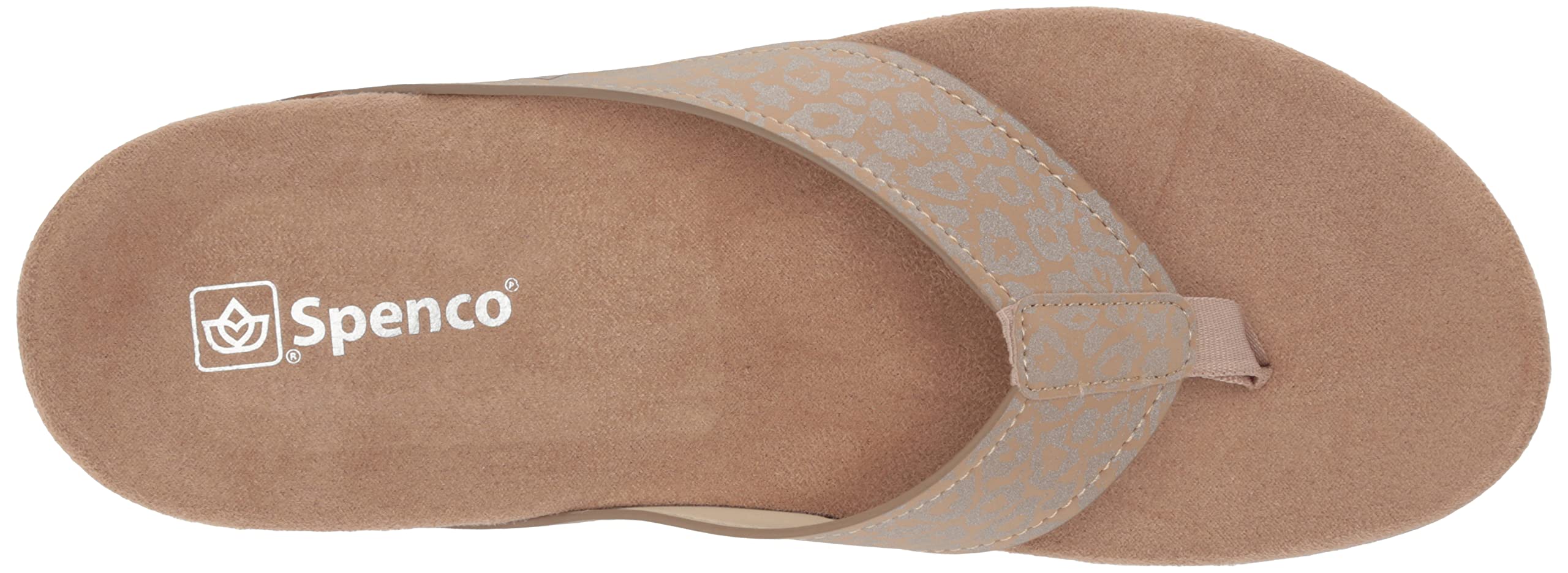 Spencos Women's Yumi Candy Stripe Comfort Sandals - Arch Support & Cushioned Footbed for Walking, Travel & Summer Outfits