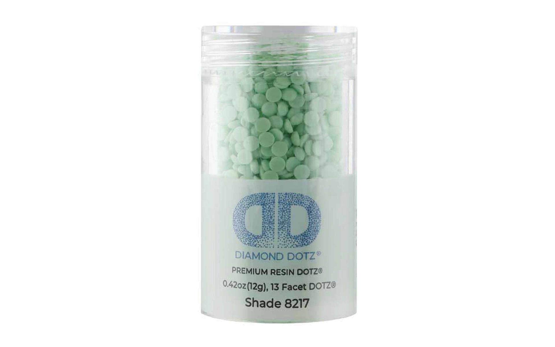 2.8MM 12G Pale Mint Green Diamond Dotz Cylinder Beads - Freestyle Diamond Painting Beads, DIY Art Replacement Drills, Loose Gems for Craft Projects | Perfect for Home Decor, Scrapbooking & Jewelry Making