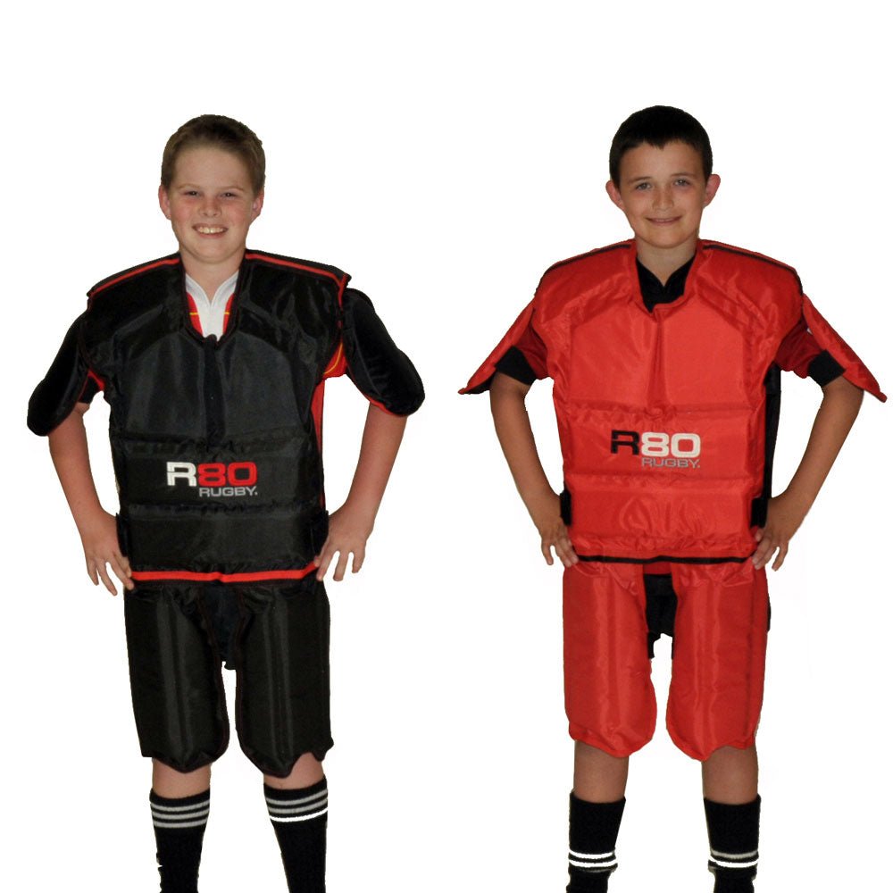 R80 Junior Full Length Reversible Tackle Suit - Youth Football Uniform for Training & Games - Perfect for Tackle Football Practice and Matches