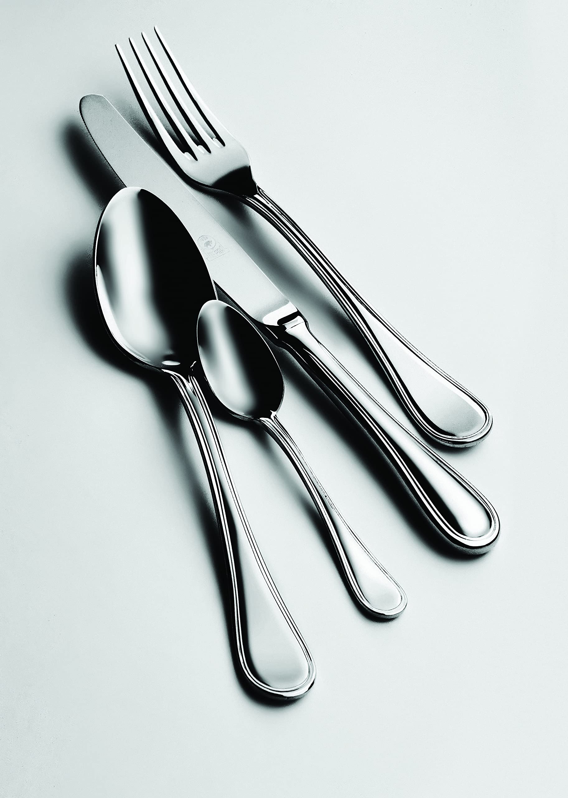 MEPRA 20-Piece Bohemian Flatware Set - Stainless Steel Cutlery for Dinner, Kitchen & Restaurant Use - Elegant Tableware for Parties, Weddings & Everyday Dining