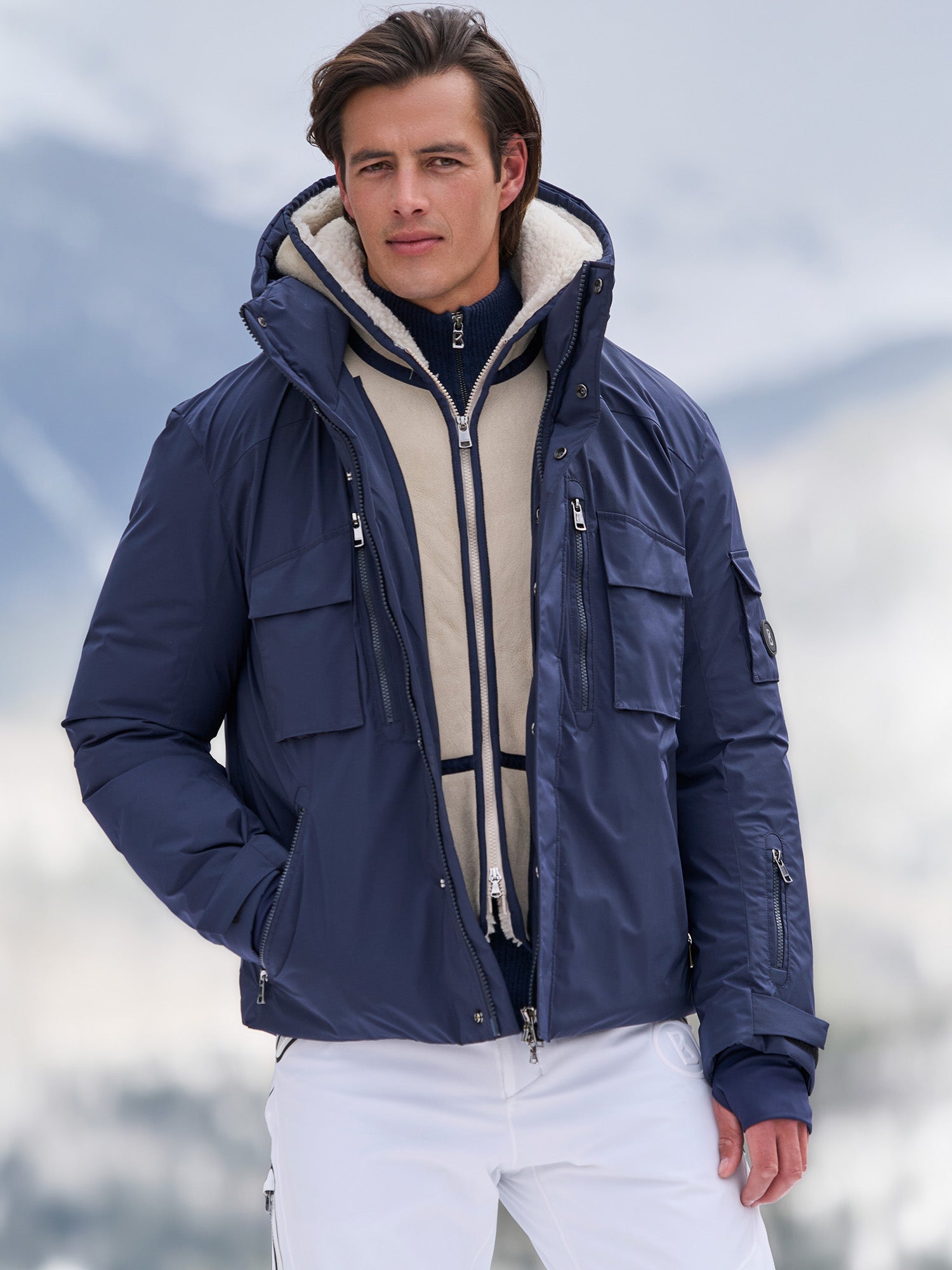 Luxury Rook Cashmere Ski Sweater for Men & Women - Soft Warm Winter Pullover - Perfect for Skiing, Snowboarding & Cold Weather Fashion
