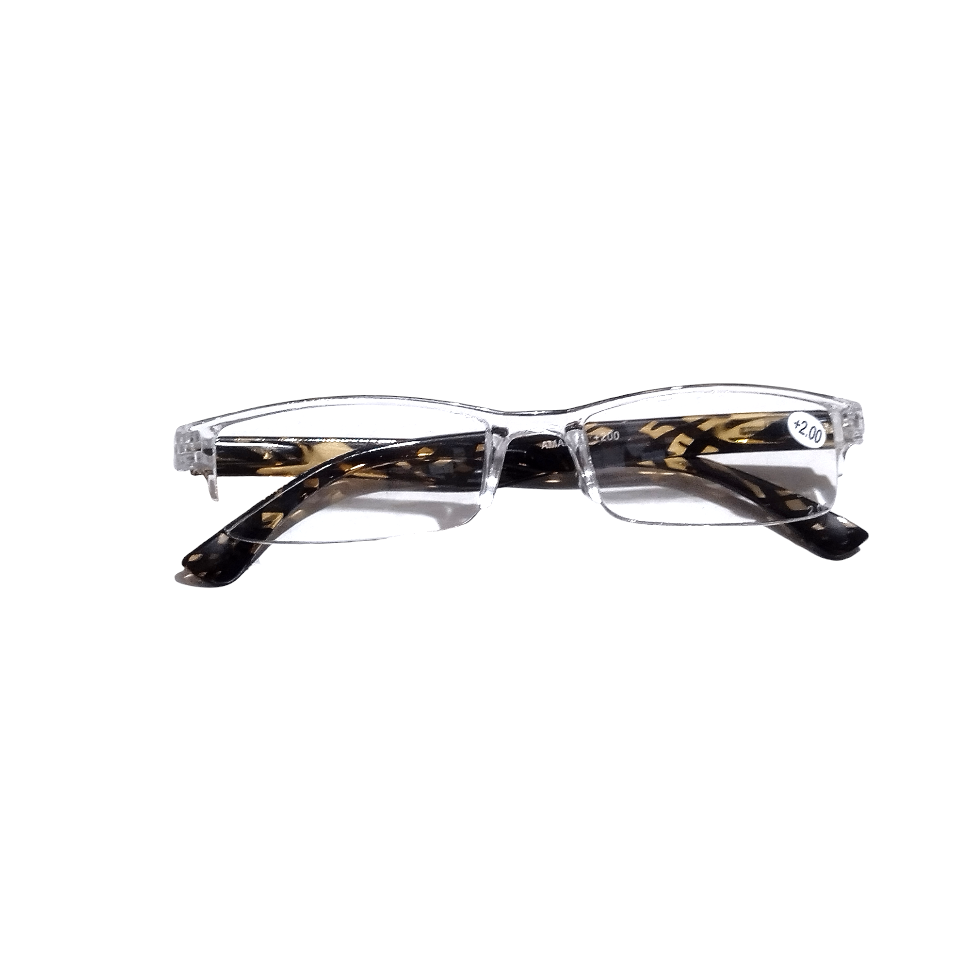 200+2.00 Reading Glasses for Men & Women - Lightweight Comfortable Readers for Computer, Reading & Close Work (Mod66)