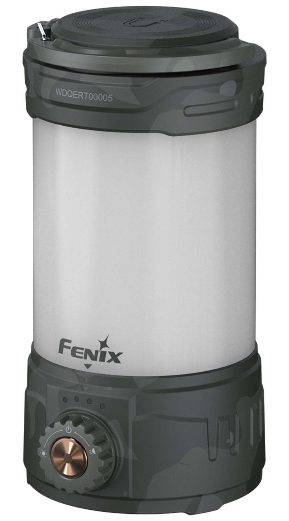 Fenix CL26R Pro Multifunctional USB-C Rechargeable Camping Lantern - Canadian Edition (Grey Camo) - Perfect for Outdoor Adventures, Hiking, Emergency Lighting & Power Outages