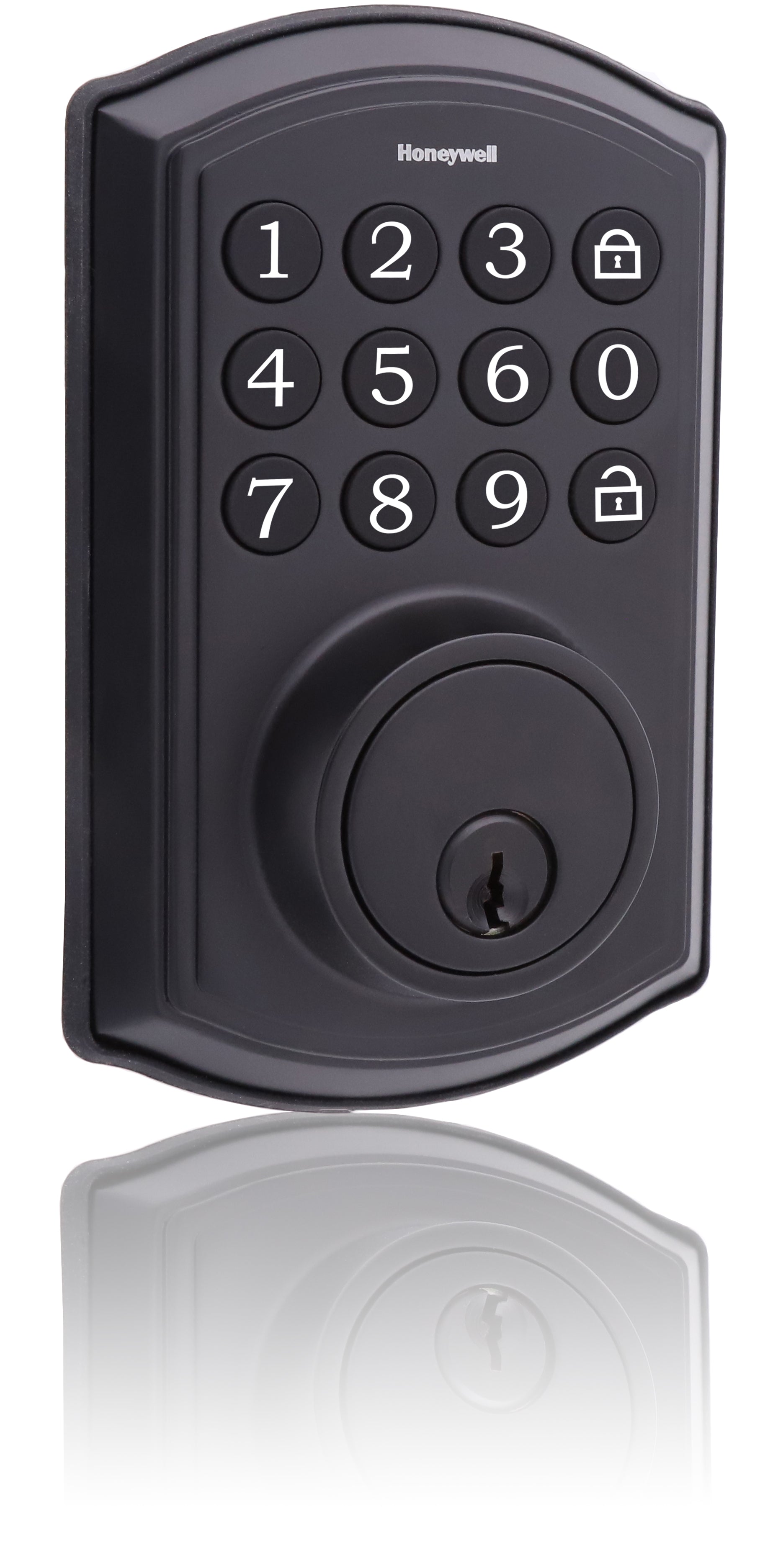 Honeywell 8635028 Digital Deadbolt Door Lock with Electronic Keypad - Secure Keyless Entry for Home, Office & Apartment Security