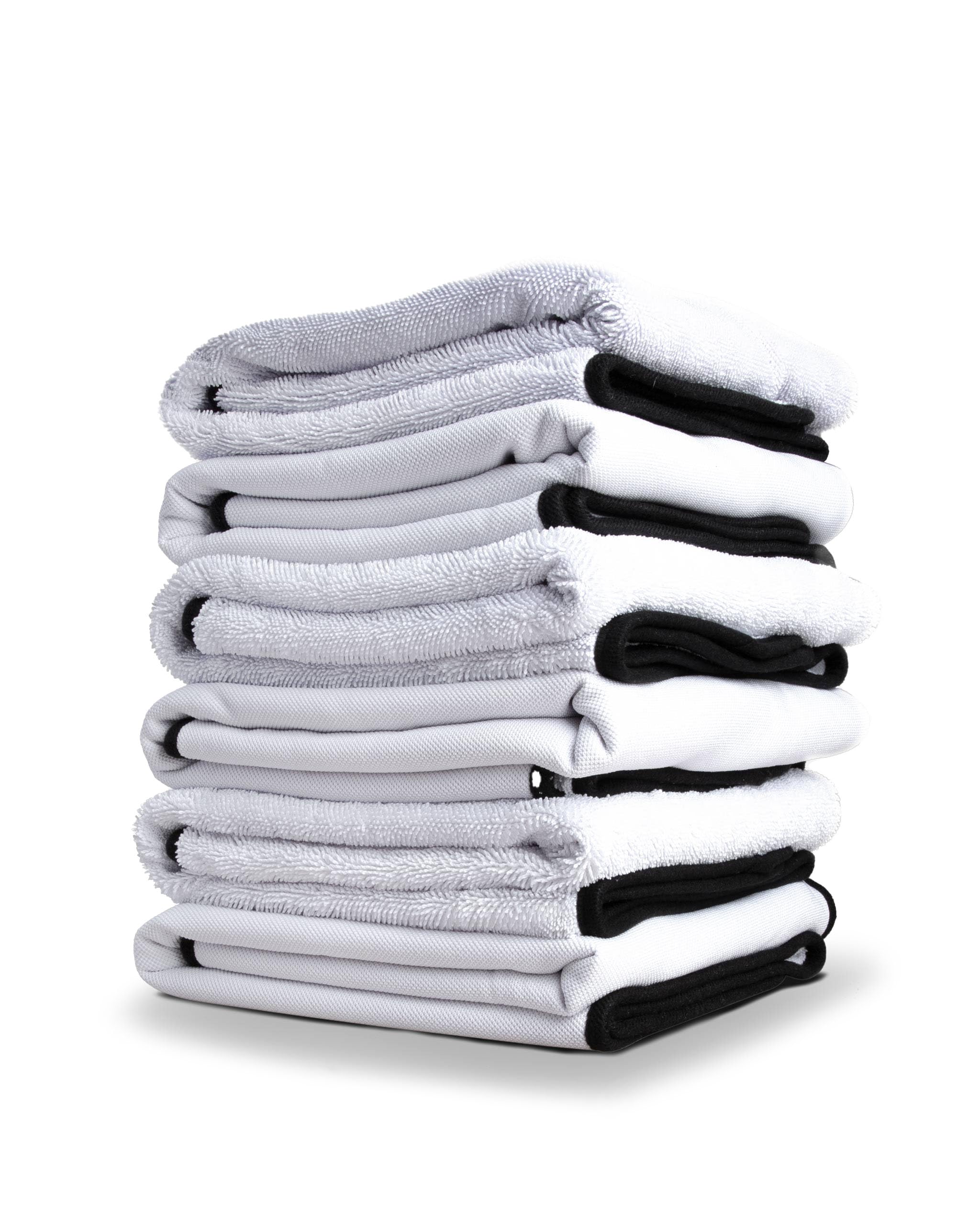 Adam's Polishes Ultra Plush Microfiber Drying Towel (6 Pack) - Super Absorbent Car Detailing Towels for Streak-Free Shine, Perfect for Washing & Drying Vehicles, Boats & Motorcycles