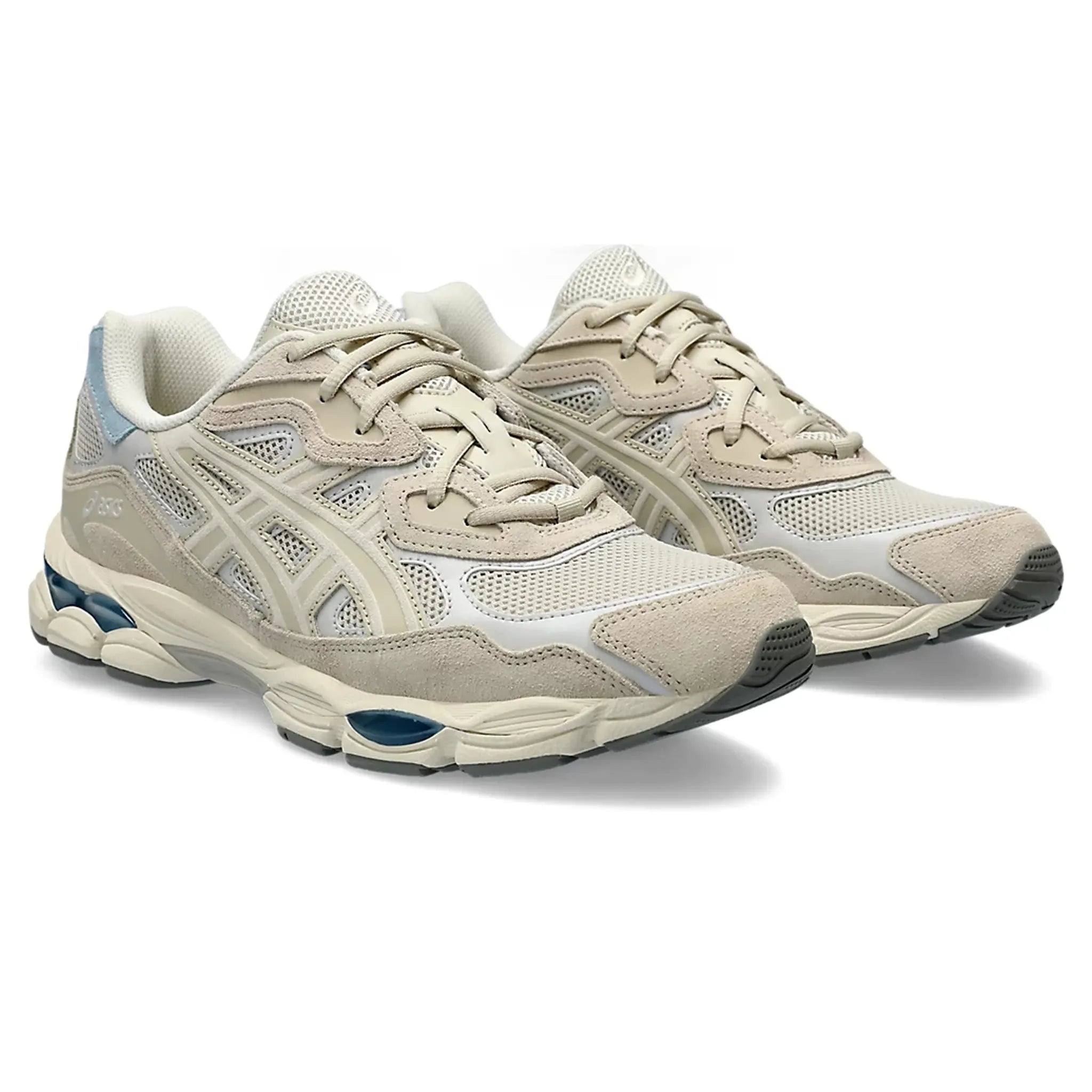 ASICS Gel-NYC Running Shoes for Women - Grey & Blue | Lightweight Cushioned Sneakers for Jogging, Gym & Everyday Wear