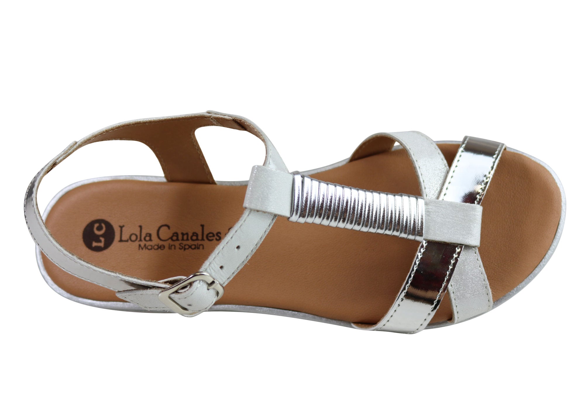 Lola Canales Gina Women's Comfortable Leather Sandals - Handmade in Spain - Perfect for Summer, Beach & Casual Outings