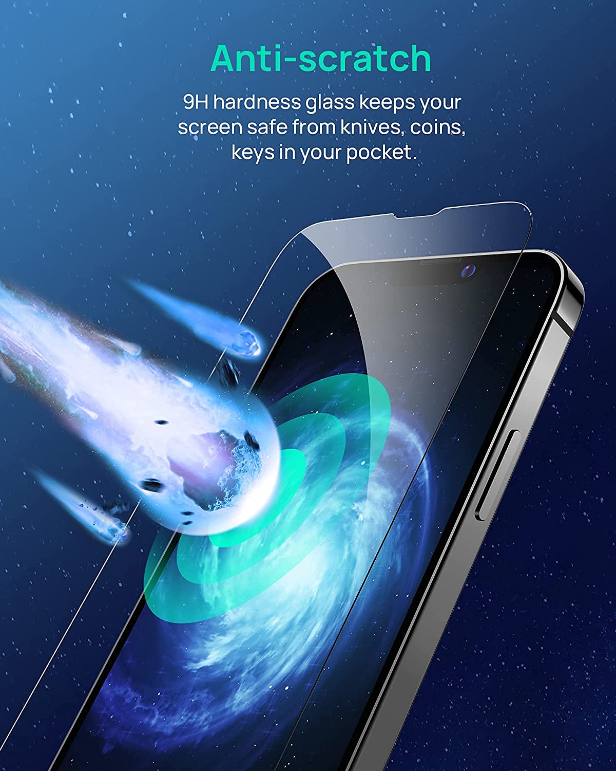 4 Pack Tempered Glass Screen Protector for iPhone 16e 2025 & iPhone 14/13/13 Pro (6.1 Inch) - HD Clear, Case Friendly with Installation Alignment Frame - Perfect for Daily Protection and Scratch Prevention