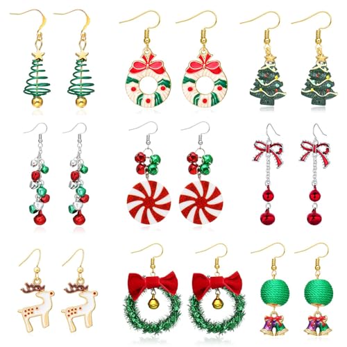 I-Christmas Earrings Set 9