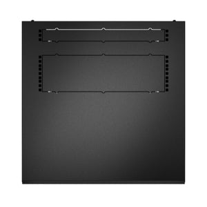 APC by Schneider Electric NetShelter WX 6U Wall Mount Rack Enclosure - 600mm Deep, 482.6mm Wide, 528mm Depth - Black Network Cabinet for Server & IT Equipment - Ideal for Data Centers, Offices & Home Networking Setups