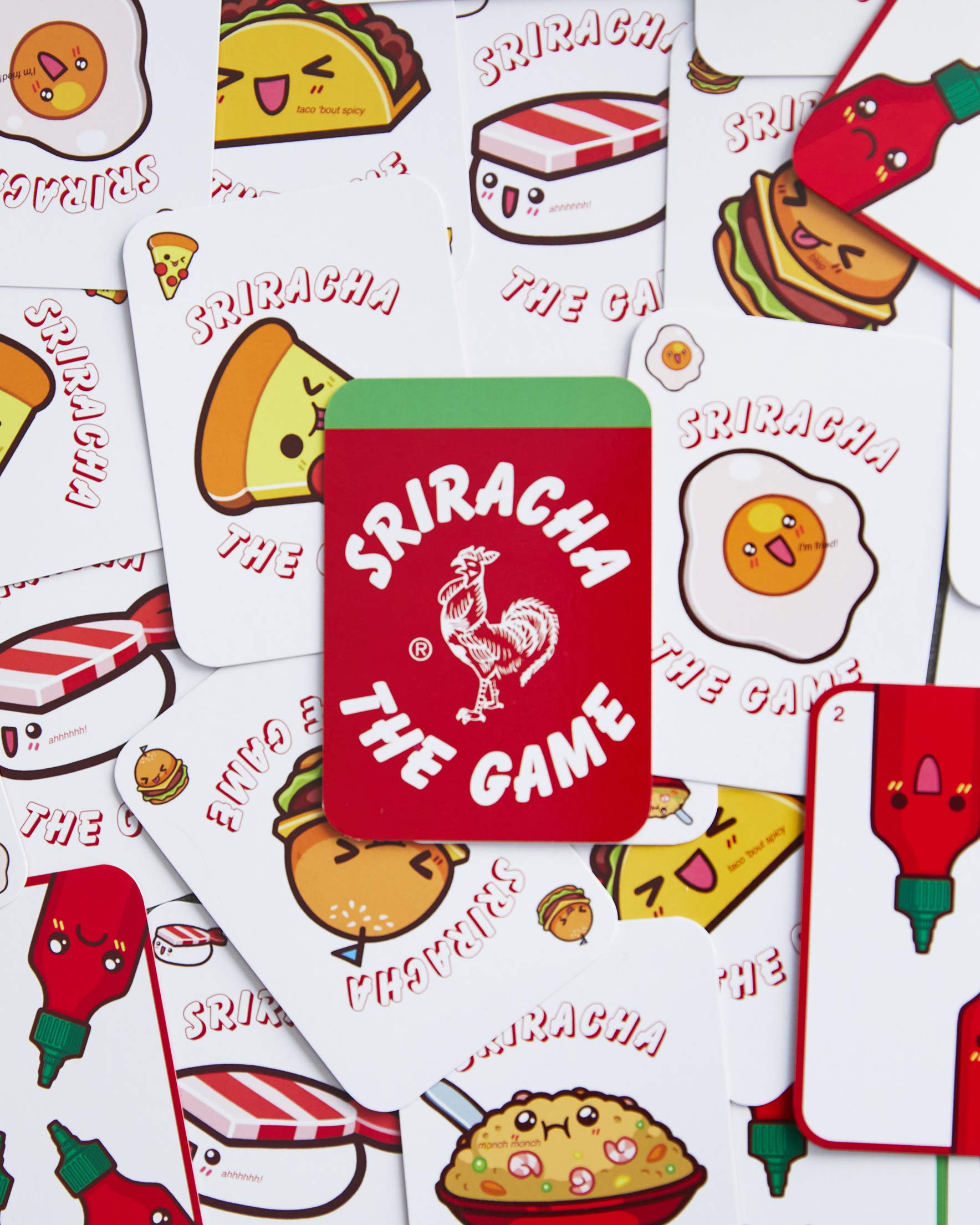 Sriracha The Game - Spicy Slapping Card Game for Family Fun | Party & Game Night Entertainment | Perfect for Adults & Kids