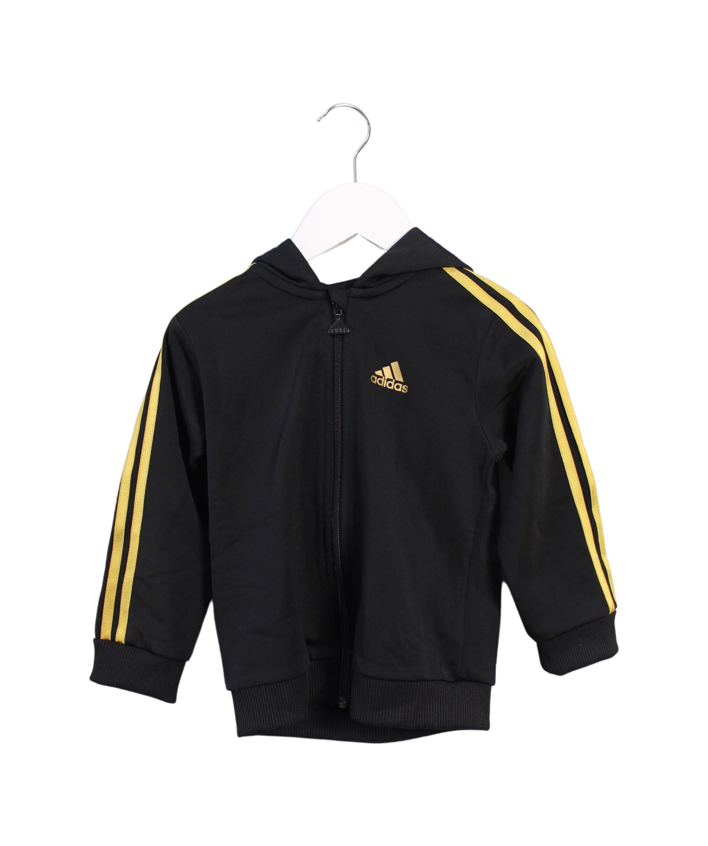 Adidas Baby Boys' Sweatshirt 18-24 Months | Soft Cotton Hoodie for Toddlers | Perfect for Playtime & Outdoor Activities