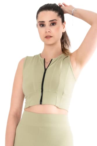 Ribbed/Green