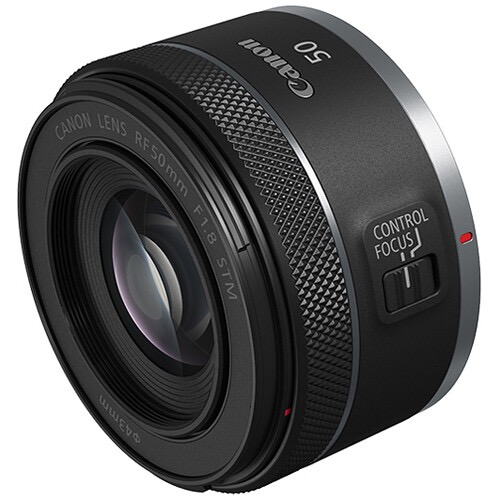 Canon RF 50mm f/1.8 STM Lens - Fast Prime Portrait Lens for Canon Mirrorless Cameras | Perfect for Low Light Photography, Street & Travel Shots