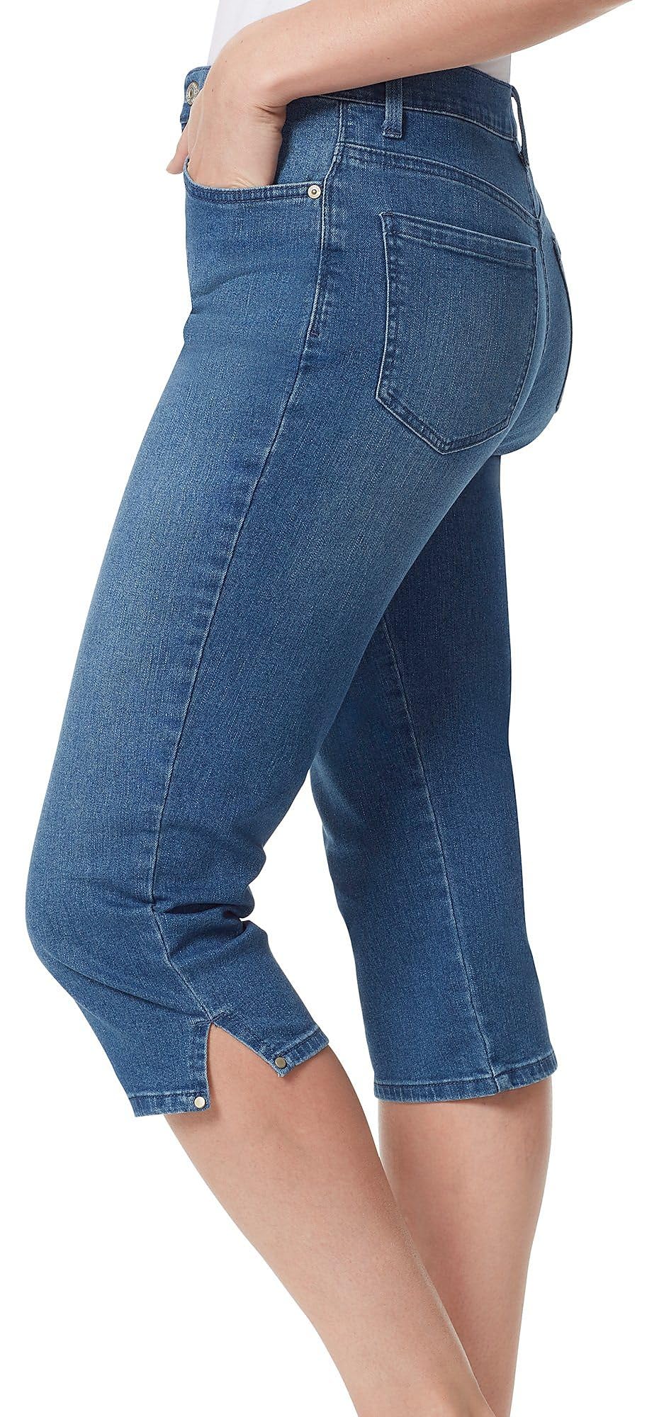 Gloria Vanderbilt Women's Amanda Capri Jean Regular Fit - Classic Denim Stretch Pants for Casual Wear, Work & Everyday Comfort
