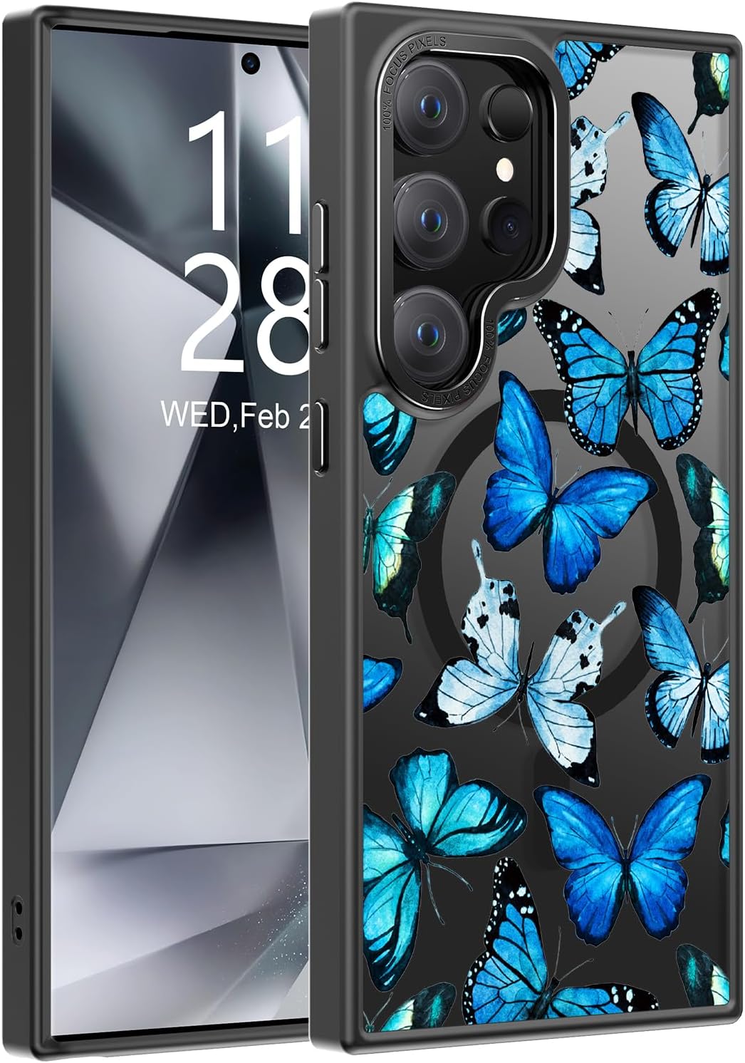 Samsung Galaxy S25 Ultra Shockproof Case - Translucent Matte Finish for Protection | Slim Fit, Anti-Scratch Cover for Everyday Use, Travel & Outdoor Activities