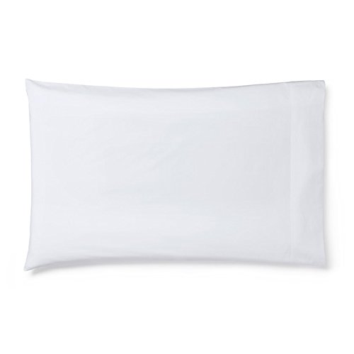 Sferra Simply Celeste Standard Pillowcases (Set of 2) - Premium White Cotton Bedding for Luxury Hotels & Home Decor
