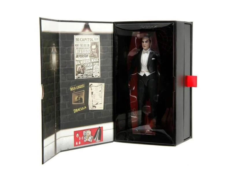 Bela Lugosi Dracula Deluxe Action Figure - Collectible 12-Inch Movie Figure for Horror Fans & Collectors - Perfect for Display, Gifts & Halloween Decor