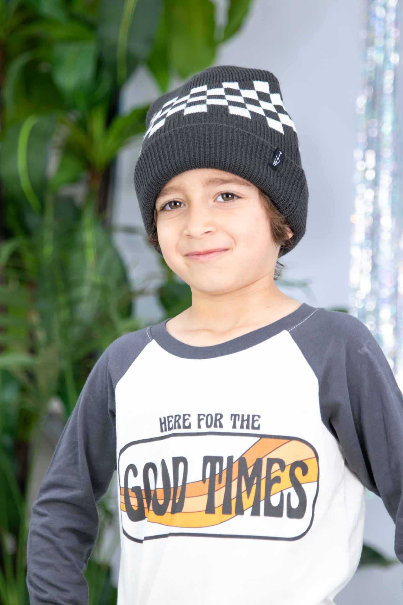 Good Times Raglan Shirt for Boys - Comfortable & Stylish Baseball Tee - Perfect for School, Playdates & Casual Outings