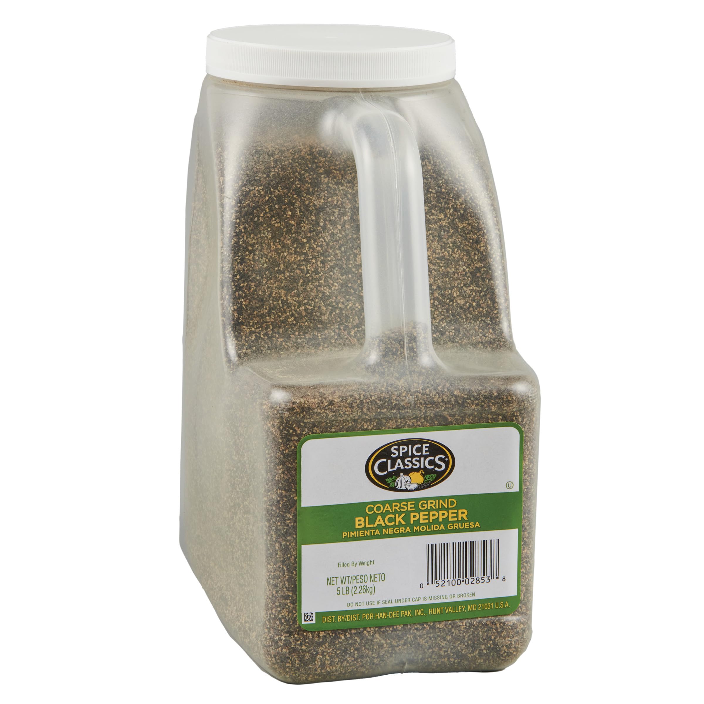 5 lb Bulk Coarse Grind Black Pepper for Cooking, Grilling & Seasoning | Restaurant-Grade Spice for Chefs | Perfect for Steak, BBQ & Kitchen Use