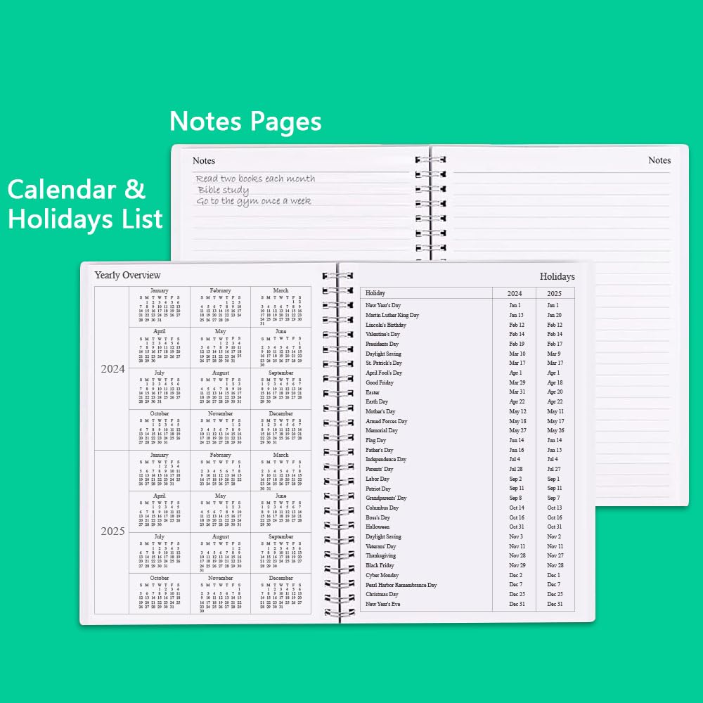 Nokingo Undated Weekly & Monthly Planner 2025 - 5.85