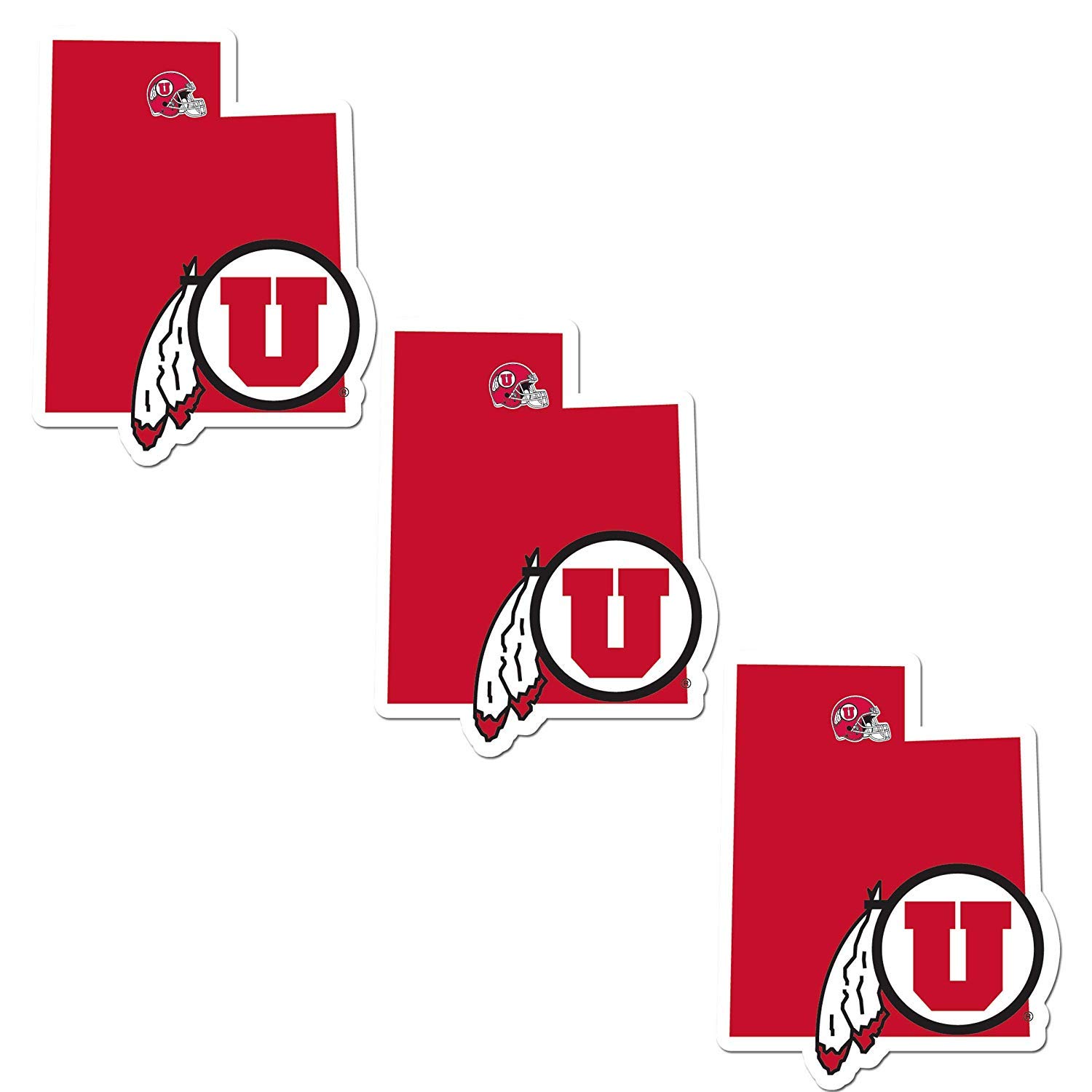 NCAA Unisex Home State Decal - Premium Vinyl Sticker for Cars, Laptops & Water Bottles - Show Your Team Spirit Anywhere!