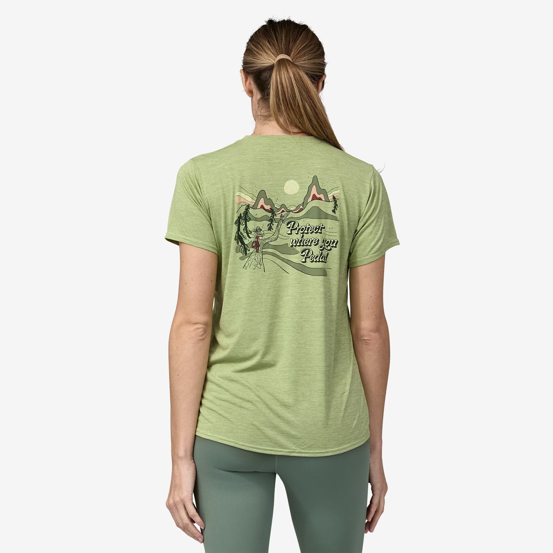 Capilene® Cool Daily Graphic T-Shirt for Women - Breathable & Lightweight Outdoor Shirt - Perfect for Hiking, Running & Travel