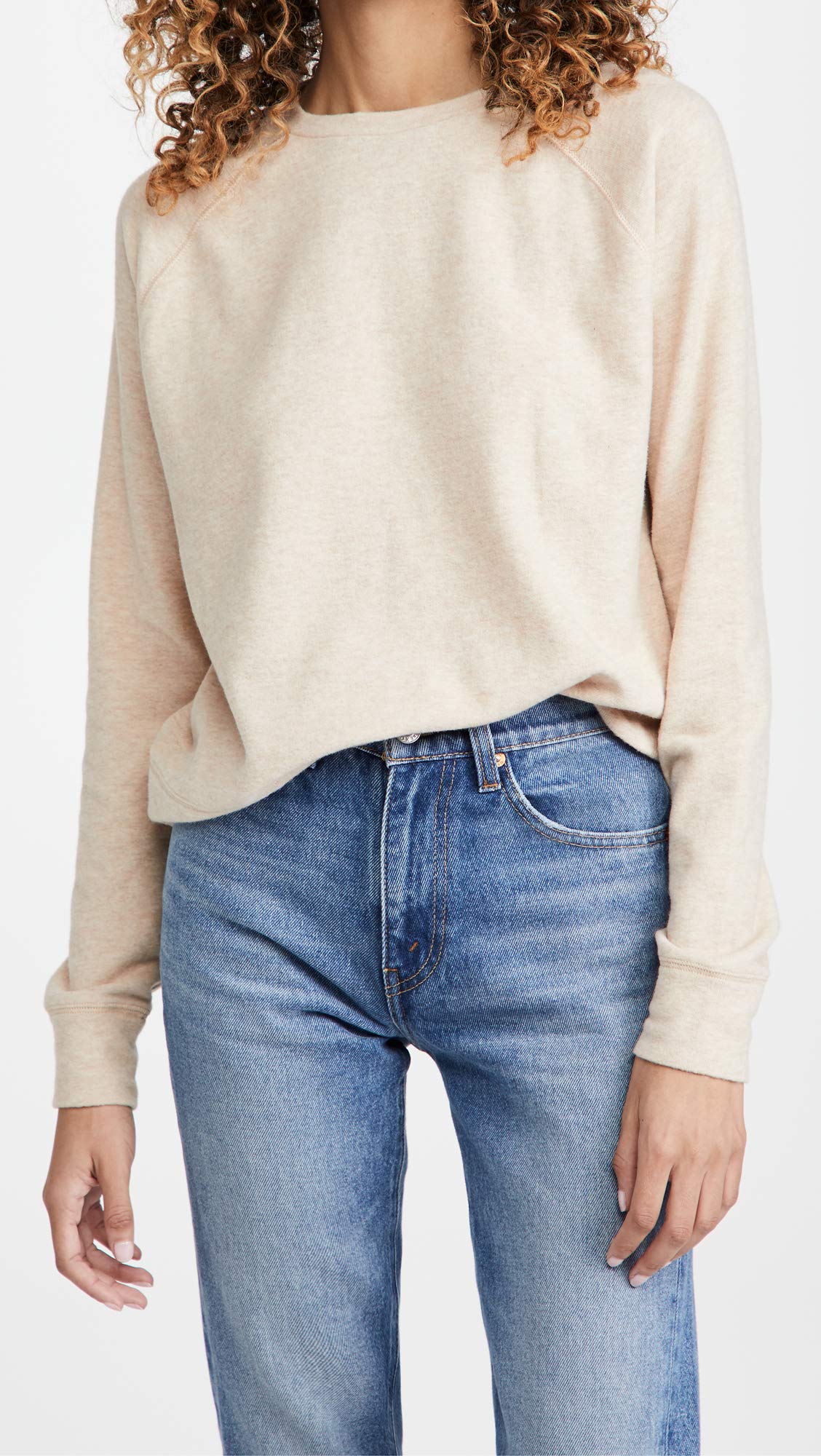 Vince Women's Long Sleeve Raglan Pullover Sweater - Soft Casual Knit Top for Fall & Winter | Perfect for Office, Travel & Everyday Wear