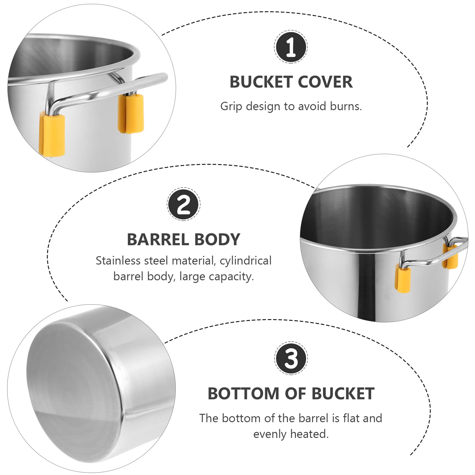 Stainless Steel Soup Stock Pot with Tap - 1Pc Heavy Duty Cooking Pot for Steaming, Stewing, Seafood Boiling & Canning | Ideal for Home Kitchens, Restaurants & Outdoor Cooking
