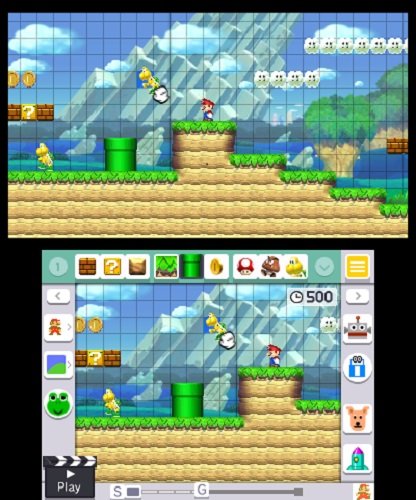 Super Mario Maker for Nintendo 3DS - Create & Play Custom Mario Levels | Portable Game Design for Travel & Home Entertainment