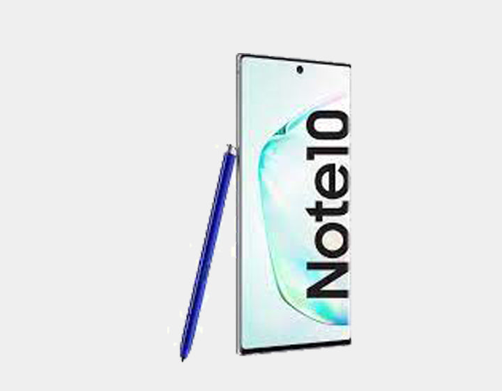 Samsung Galaxy Note 10 SM-N970F/DS 256GB 8GB RAM Factory Unlocked Smartphone - Aura Glow | Dual SIM GSM Phone for Business & Travel