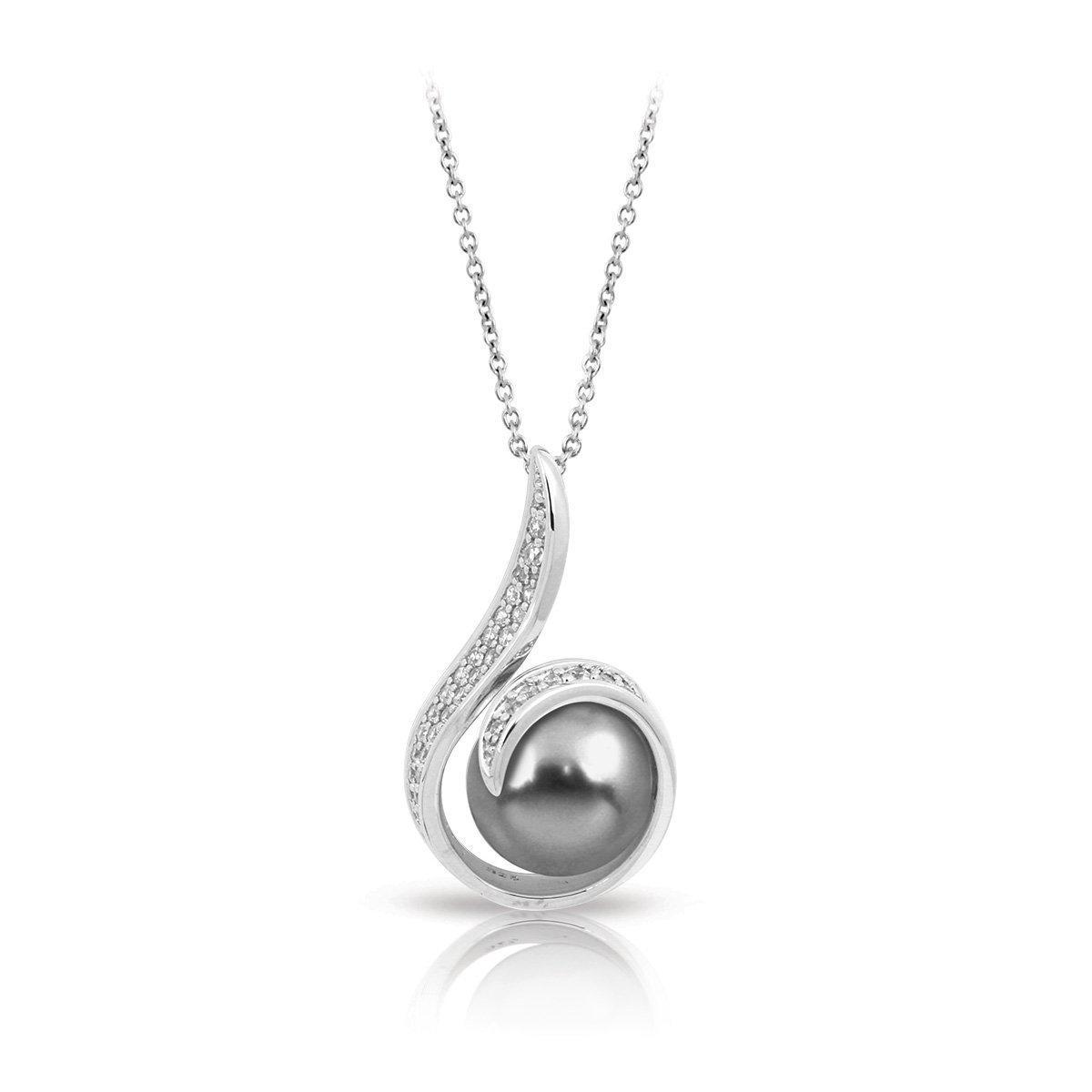 Alanna Pendant Necklace - Elegant Silver Jewelry for Women | Perfect for Parties, Weddings & Everyday Wear