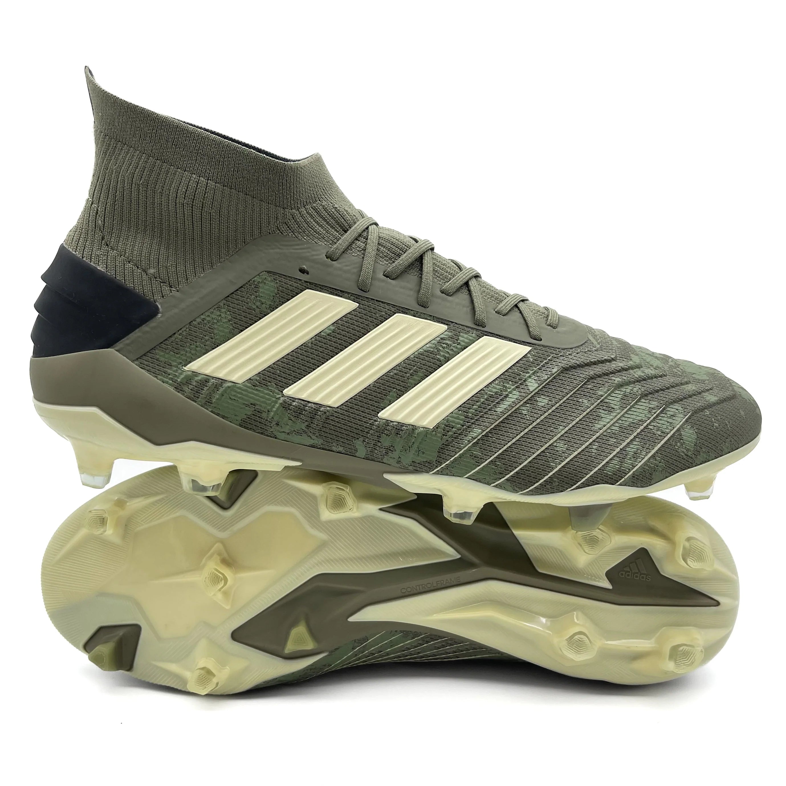 Adidas Predator 19.1 FG Soccer Cleats - Legacy Green | Firm Ground Football Boots for Men | Perfect for Turf Matches & Training Sessions