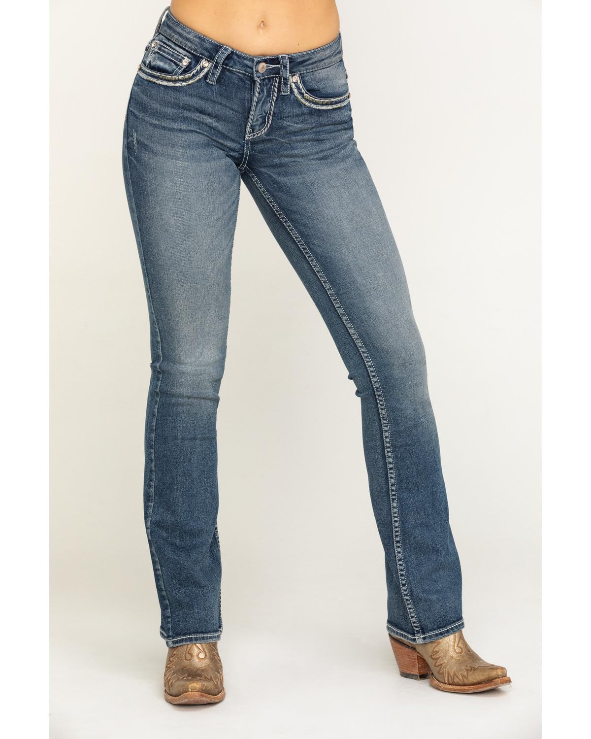 Shyanne Women's Bootcut Jeans - Comfortable Stretch Denim Pants for Casual & Work Wear | Perfect for Everyday Outfits, Office, and Date Nights