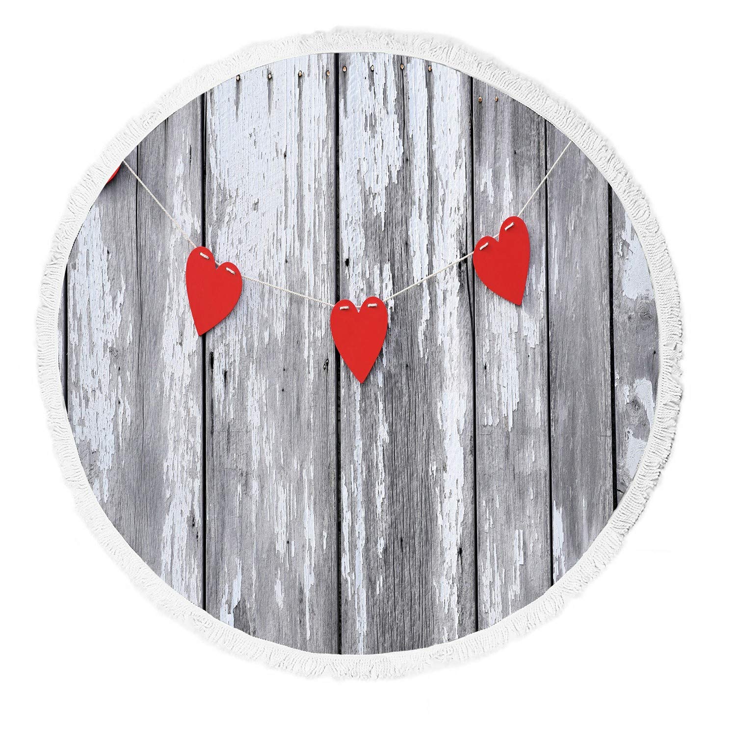 Valentine's Day Beach Towel - Large Soft Sand Blanket & Yoga Mat for Picnics, Travel, and Outdoor Activities - Perfect for Couples, Beach Lovers, and Yoga Enthusiasts
