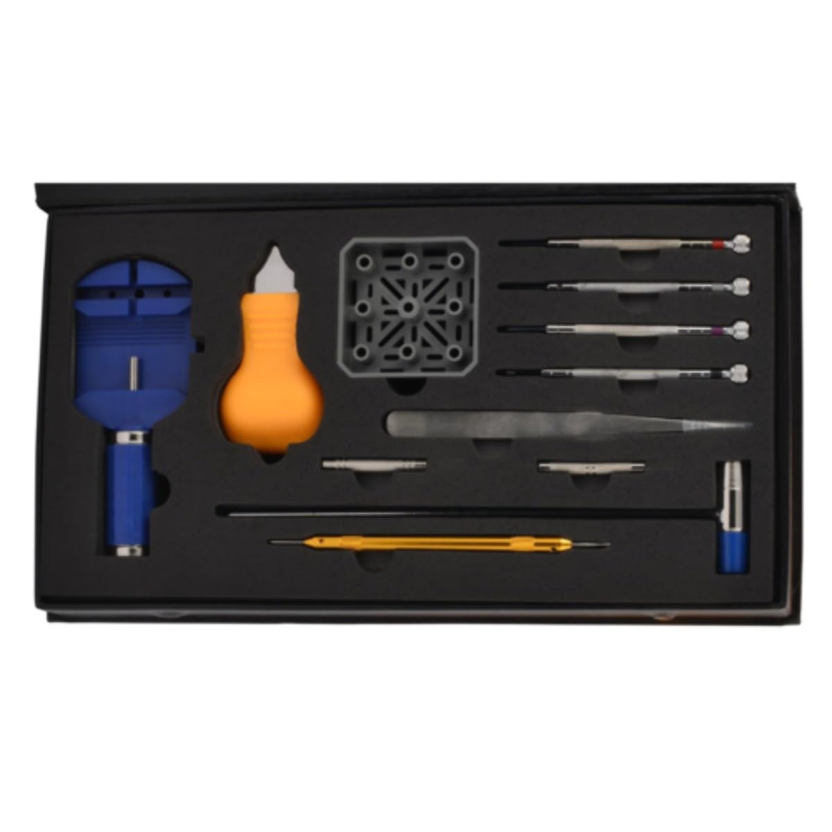 Deluxe 12 Watch Strap & Leather Band Changing Tool Kit - Compatible with Ferrari Watches for DIY Watch Repair