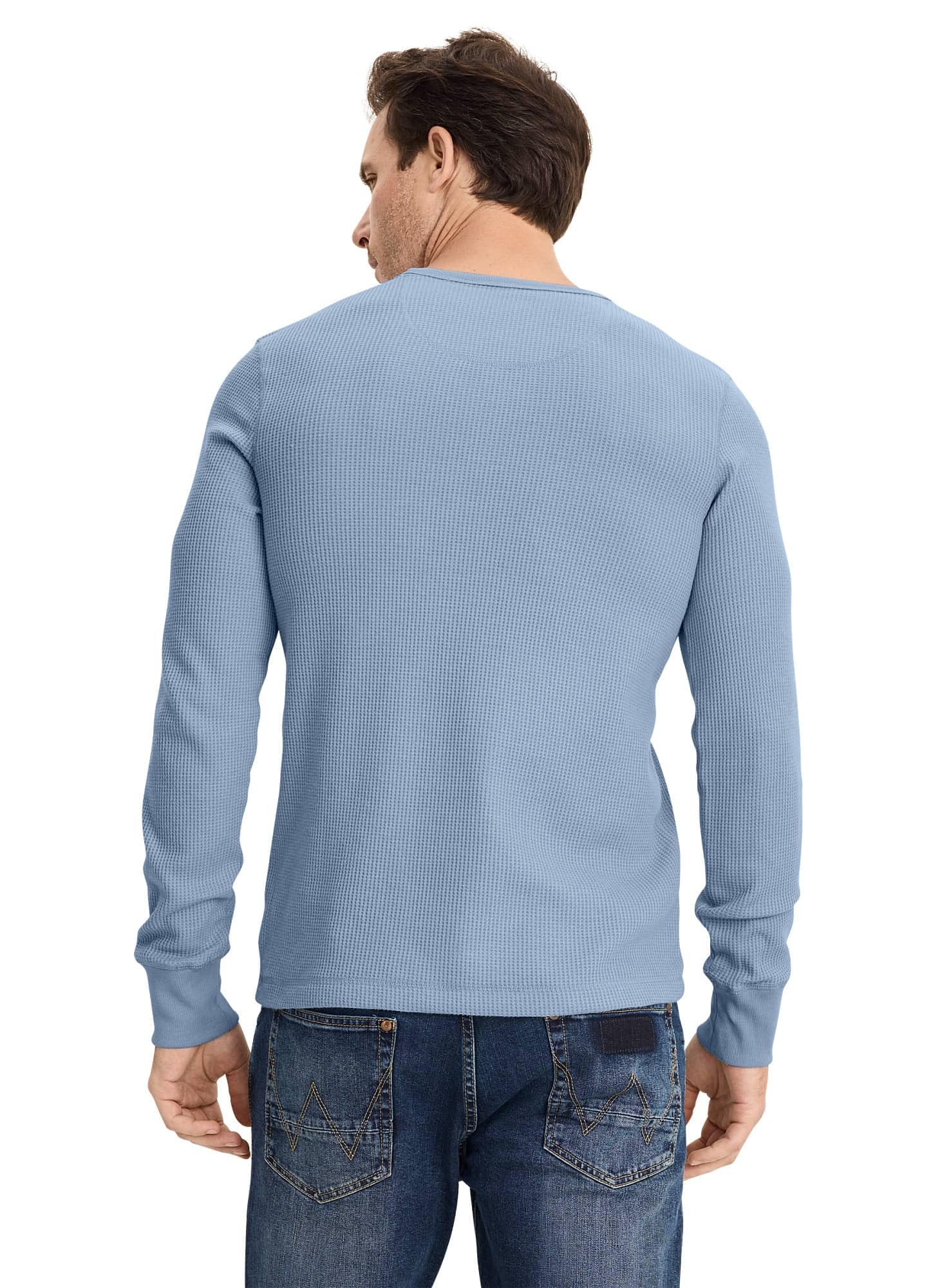 Jockey Men's Thermal Baselayer Long Sleeve Waffle Crew Shirt - Warm Winter Underwear for Cold Weather, Layering & Outdoor Activities