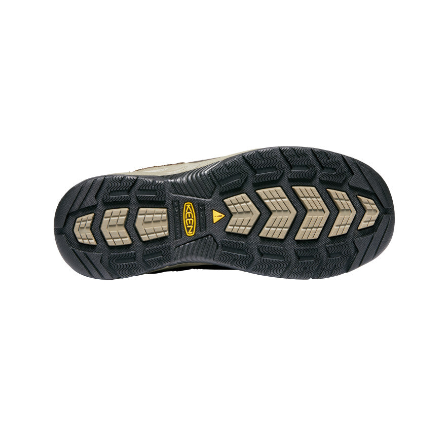 Men's Atlanta Cool II ESD Soft Toe Work Shoes - Cascade Brown/Forest Night - Slip Resistant & Comfortable for Construction, Warehouse & Industrial Work