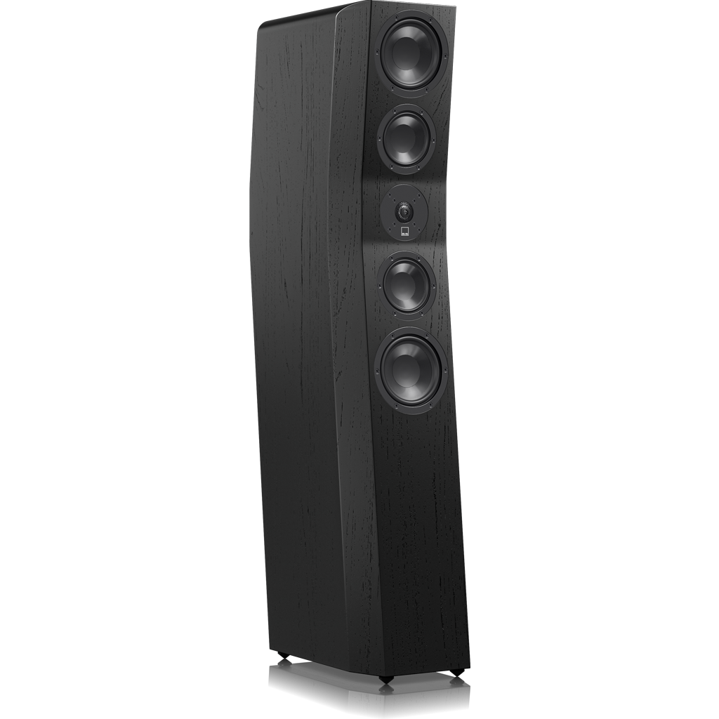SVS Ultra Evolution Tower Speaker - Premium Black Oak Finish - High-Performance Audio for Home Theater & Music Listening