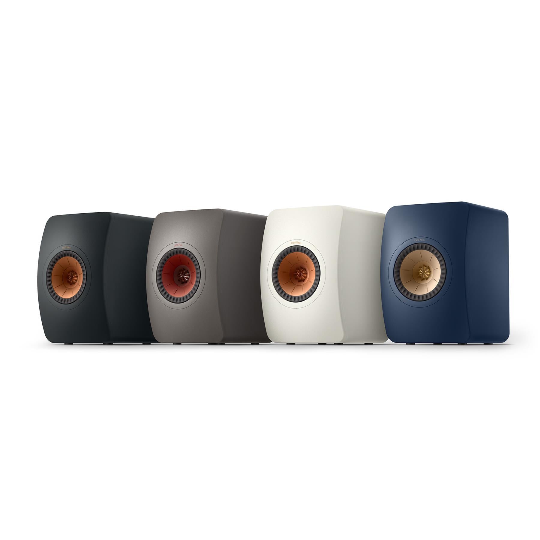 KEF LS50 Meta HiFi Bookshelf Speakers - Premium Audiophile Sound for Home Theater & Music Listening | Perfect for Studios, Living Rooms & Gaming Setups